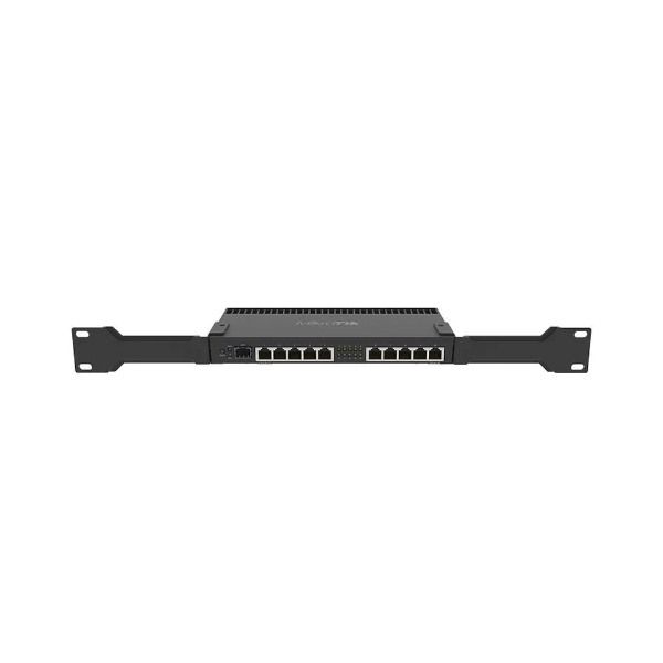 Mikrotik RB4011IGS+RM Routeur connecté Gigabit Ethernet Noir