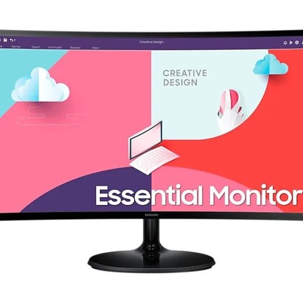 SAMSUNG S24C360EAU 24inch FHD VA 60Hz 4ms Curved 250cd/m2 3000:1 HDMI
